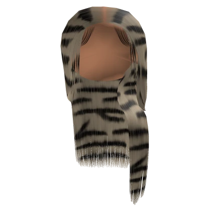 Middle Part [Zebra Print]