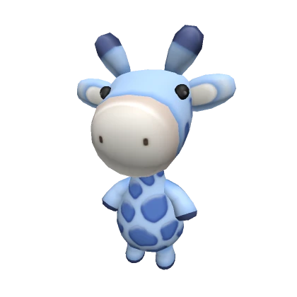 Giraffe Plushie - blue