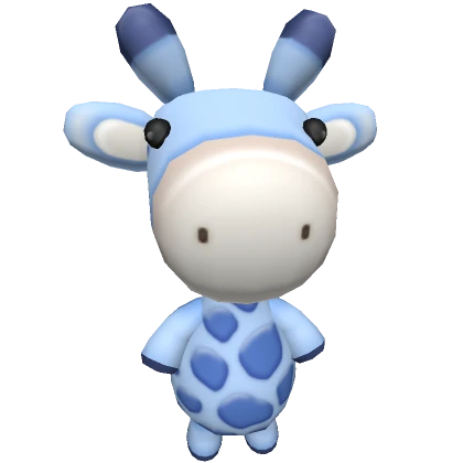 JUMBO Giraffe Pet - blue