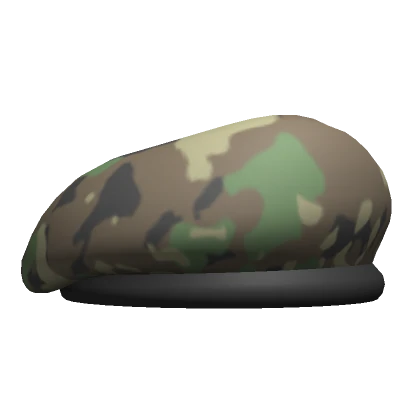 Camo Military Beret