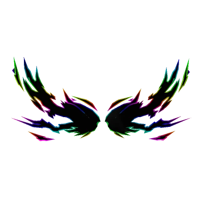 Rainbow Inferno Wings