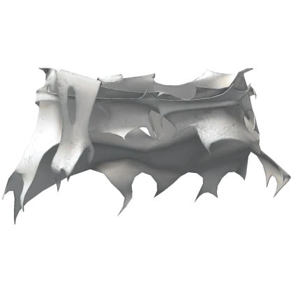 Ripped White Waist Cloth