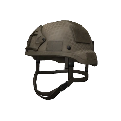 Tan MICH Custom Helmet