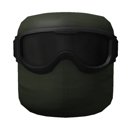 Olive Goggled Balaclava