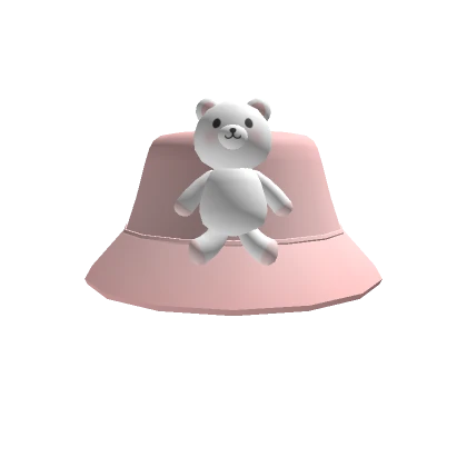 Pink Cute Bear Hat