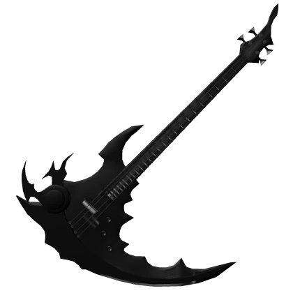 Atemporal - Calliope's Black Scythe Guitar