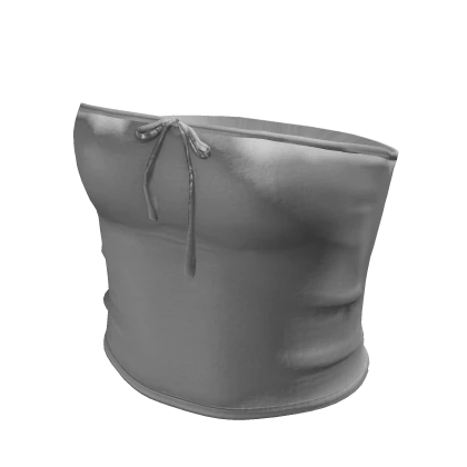 Y2K Sporty Tube Top (White)