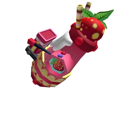 Strawberry Ice Cream Cannon