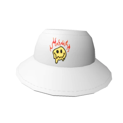 Melting Happy Face Hat