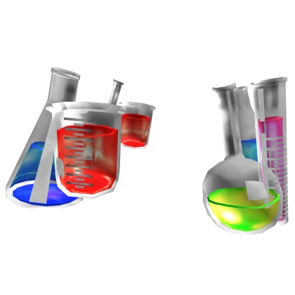 Mad Scientist Beakers Waist Accessory