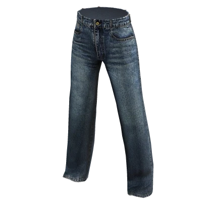 Washed Straight Leg Jeans