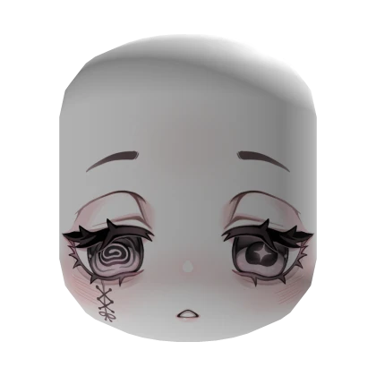 💗 Kawaii Anime Pink Sleepy Eyes