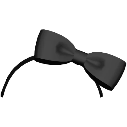 ♡ : dolly black big bow headband