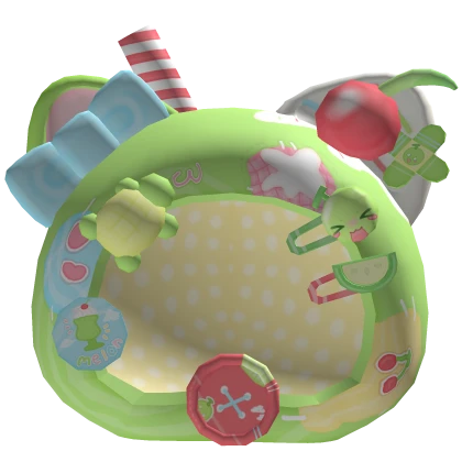 Kawaii kitty harajuku heisei igari melon soda hood