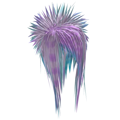 Messy Scene Emo Spikes (Pastel Purple/Blue)
