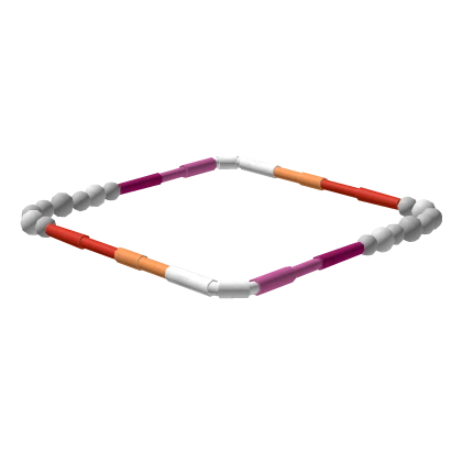 WLW / Lesbian Pride Bracelet Wristband