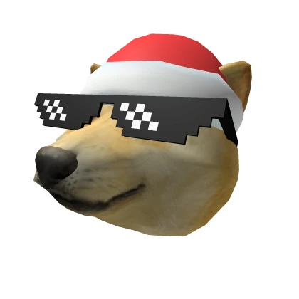 Christmas Deal With it Doge