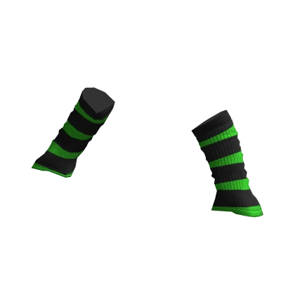 Green & Black Arm Warmers
