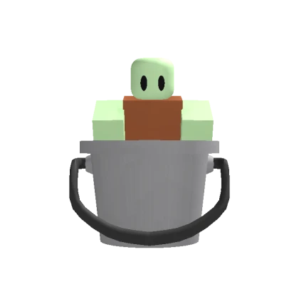 Animated Zombie In Bucket