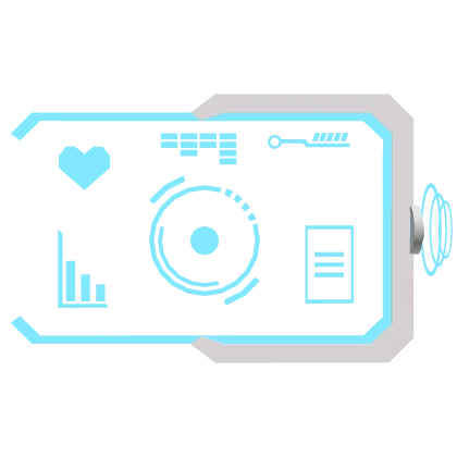 Sci-Fi Eye Piece Blue V.2