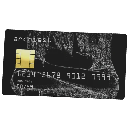 credit card in mouth