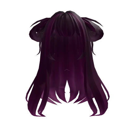 Purple Girl Hair