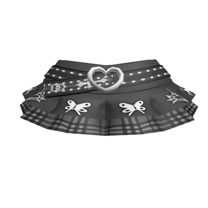 🎱🎃Chibi Doll - Purple Halloween Black Skirt