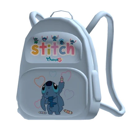 Stitch Blue Backpack