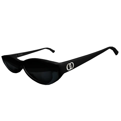 Thin Black Streetwear Glasses