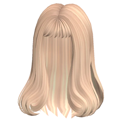 Soft Blonde Birkin Bangs