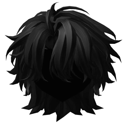 Beautiful Black Wolfcut