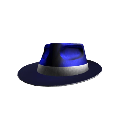 Dark Blue Business Fedora