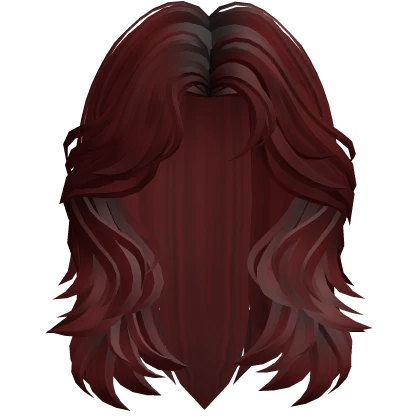 Fluffy Short Wolf Cut (Red)