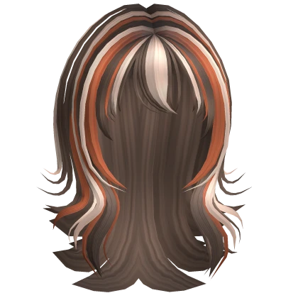 Layered Wolf Cut (Calico Cat)