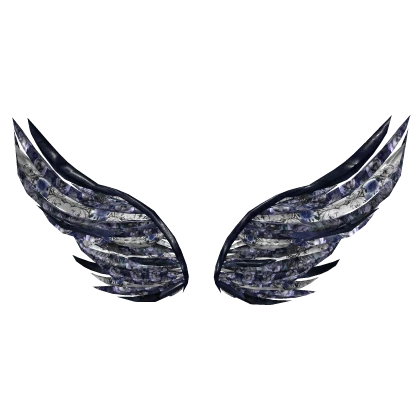 Skeleton Hues of Blue Relic Wings (CL2)