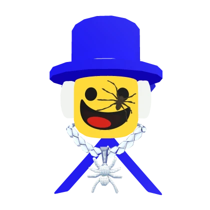 Sammy Steal a Brainrot Hat Blue [NEON]