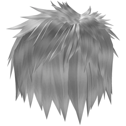 White Messy Long Scene Vkei Hair
