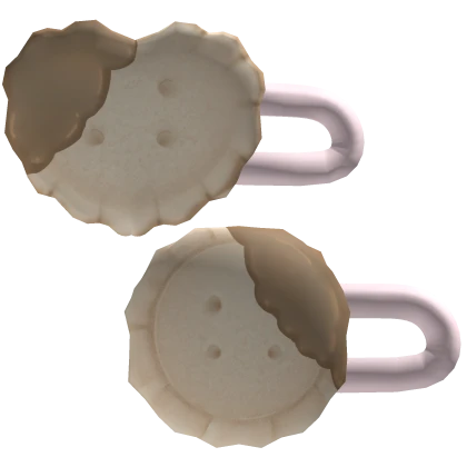 Kawaii cute igari mori kei choco cookie hairclips