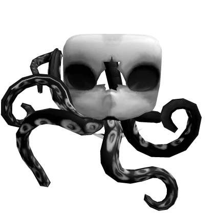 Creepypasta black tentacles mask