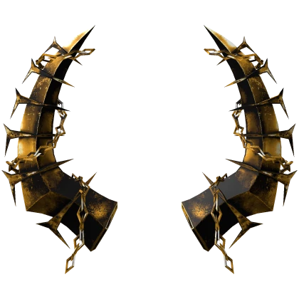(⌛) Gold Oblivion Fiery Horns