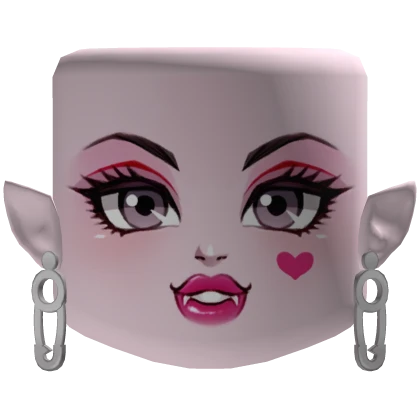 Draculaura Face 💗🖤