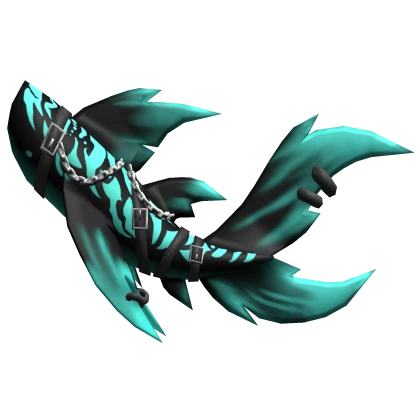 Turquoise Shark Tail