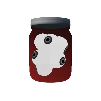 [RECOLORABLE] Eyeball in a Jar