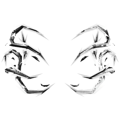 [GLITCHED] White Fire Strokes Aura Bottom