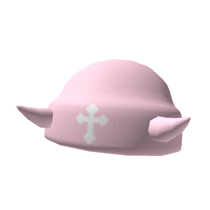 Pink Tiny Horns Beanie