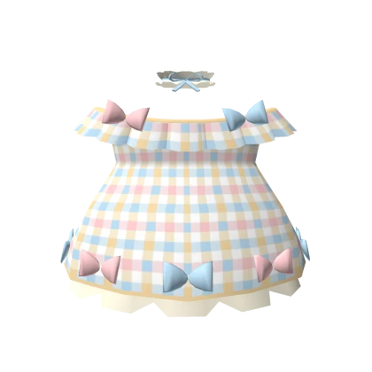 💟Easter Day Rainbow Doll DRESS