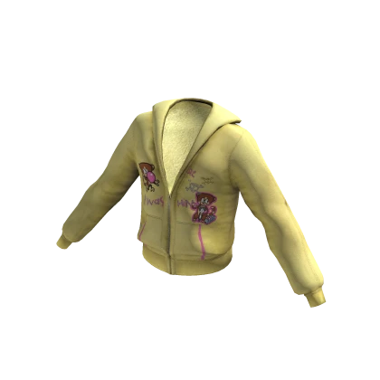 Cute Zip Up | Yellow