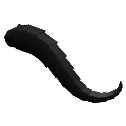 Black Sleek Plated Tail