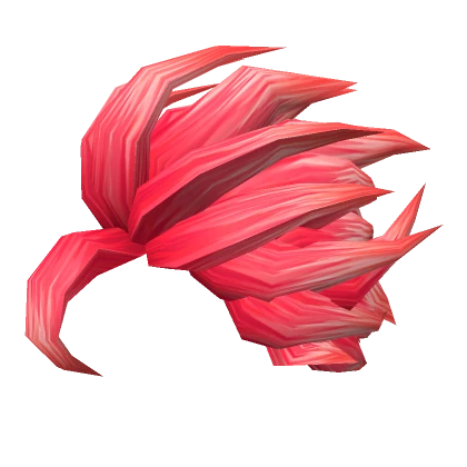 Pink Spiky Hair