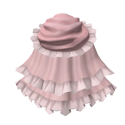 Rococo Back Bustle Pink